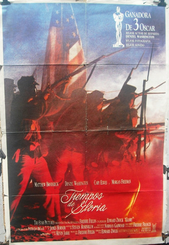 Afiche Original De La Película Tiempos De Gloria