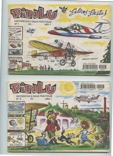 Revista Lúpin Pinlu 7 Revista Pinlu 8 Nuevas Historietas