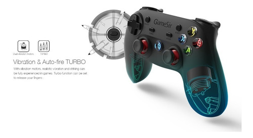Control Gamesir G3s Prime Win Android Pc Y Ps3 + Batería
