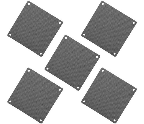 Filtro De Polvo Pc 140mm Mesh Grill Paquete Con 15 Piezas Negro