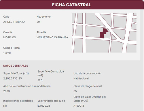 Departamento De Venta En Colonia Morelos, Venustiano Carranza