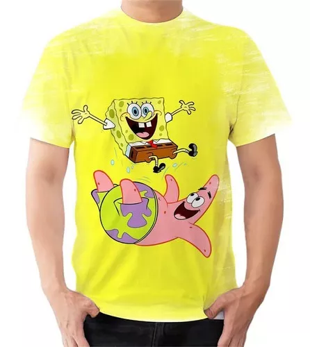 Camiseta bob esponja amigos