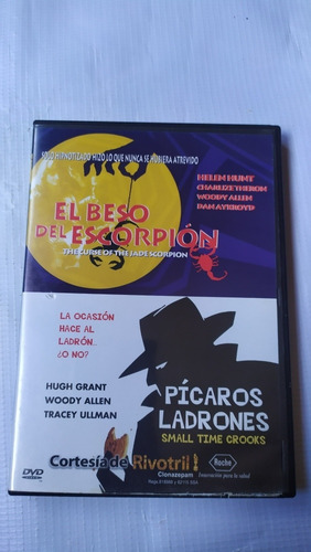 Él Beso Del Escorpión Y Pícaros Ladrones Doble Película Dvd 