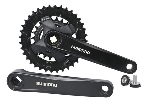 Plato De Biela Shimano Fc-mt101-2 2x9 Velocidades Hyperdrive