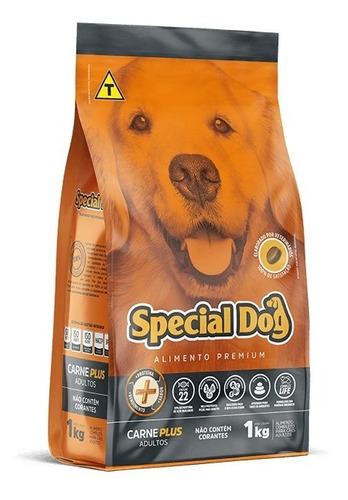 Ração Special Dog Premium Cães Adultos Sabor Vegetais 1kg