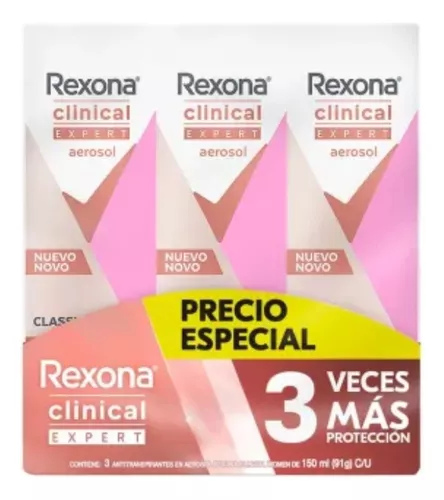 3 Rexona Clinical 91g