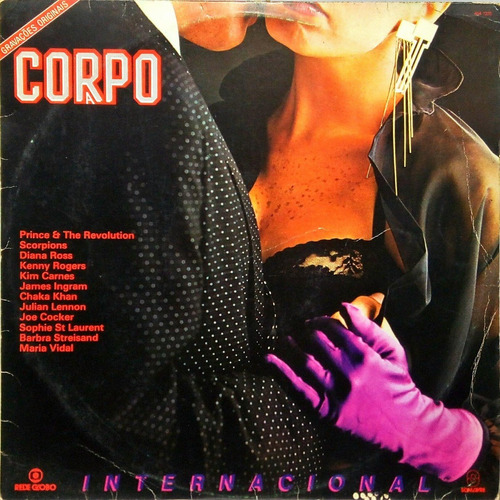 Corpo A Corpo Lp Trilha Sonora Internacional 1985 1822