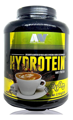 Hydrotein Whey Protein Capuccino Espresso 5 Lbs Advance Nutr