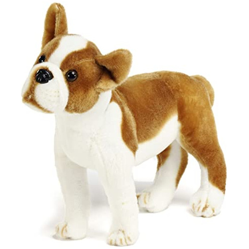 Viahart Bobby The Boston Terrier Boxer - 14.5 Inch Large Dog