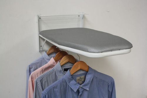 Imagen 2 de 10 de Tabla De Planchar De Pared Höllsen Con Funda Aluminizada