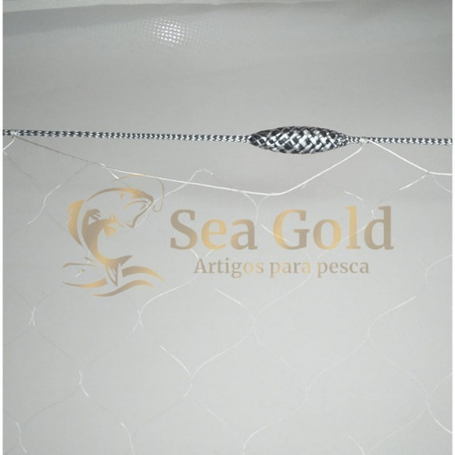 Redes P/ Pesca Malha 3.5 X 3.5 Cm (35mm) Fio 0.30 20 Metros Cor Transparente