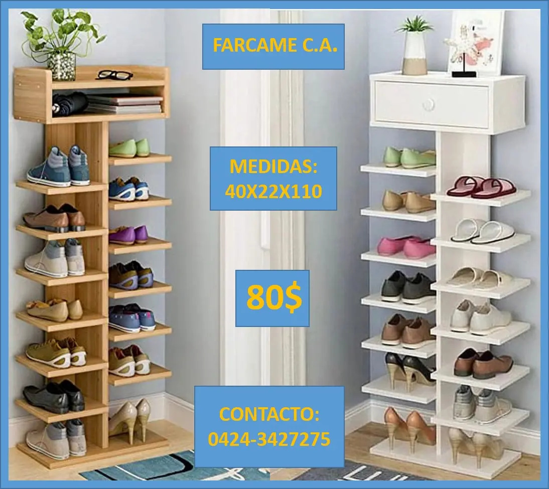 Zapateras De Madera Modernasnull
