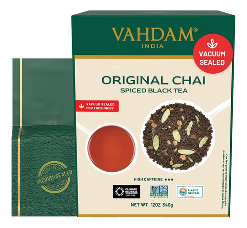 Vahdam - Te Masala Chai De La India, Hojas Sueltas, Mas De 1