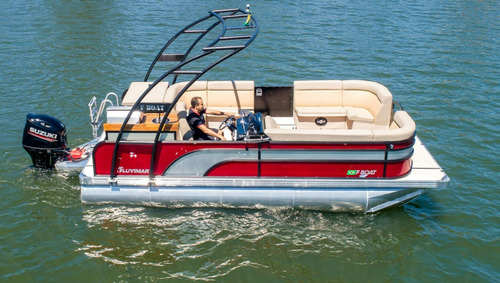 Lancha Pontoons Fluvimar -f Boat A Partir De 350mil