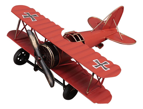 Modelo De Avião Vintage, Aeronave De Ferro, Decoração De
