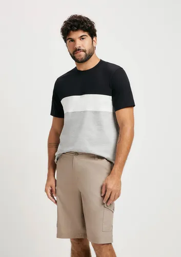 Bermuda Cargo Básica Masculina Em Sarja Hering