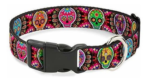 Collar De Plástico De Hebilla Down - Seis Calaveras 64i6t