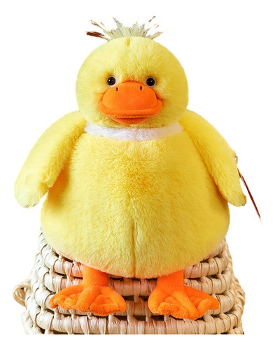 Lindo Suave Lindo Pato Barrigón Juguete De Peluche Muñeca