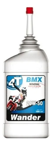 Aceite Motos 4t Wander Bmx Mineral 20w 50 1l Ruta 3 Motos