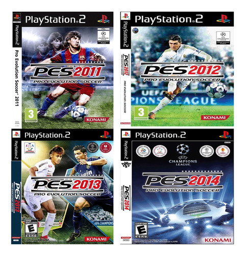 Coleção Pro Evolution Soccer Pes - Playstation 2