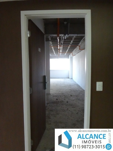 Imagem 4 de 19 de Sala Comercial Com 56,34 M² De Área Com 1 Banheiro E 1 Vaga No Edifício Montreal Em Alphaville. - Sa00046 - 34783949