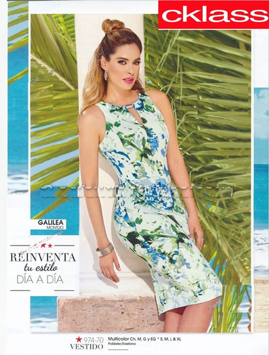 Outlet/saldos Mchn..vestido Cklass 974-70  Detalles¨