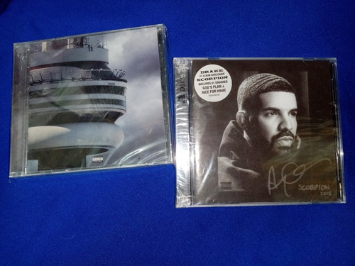 Drake Pack 2cds: Scorpion Y Views Nuevos Sellados 