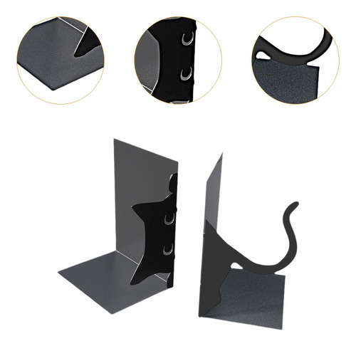 Sujetalibros De Gato Bonito, Soporte Decorativo Para Libros,