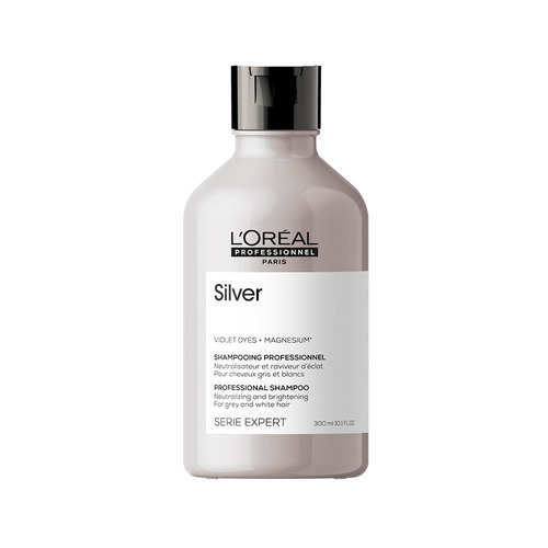 Imagen 1 de 6 de Shampoo L'oréal Professionnel Serie Expert Silver En Botella De 300ml Por 1 Unidad