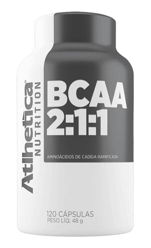 Bcaa 2:1;1 (120 Caps) Atlhetica Nutrition