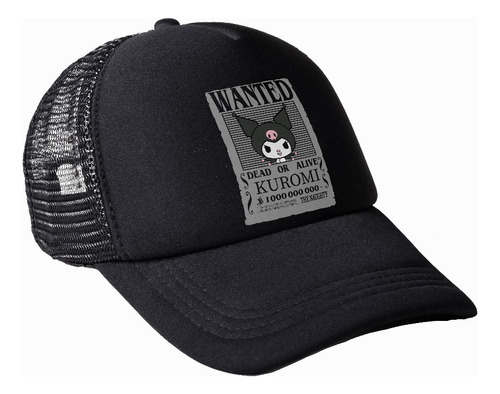 Gorra Wanted Kuromi Vivo O Muerto