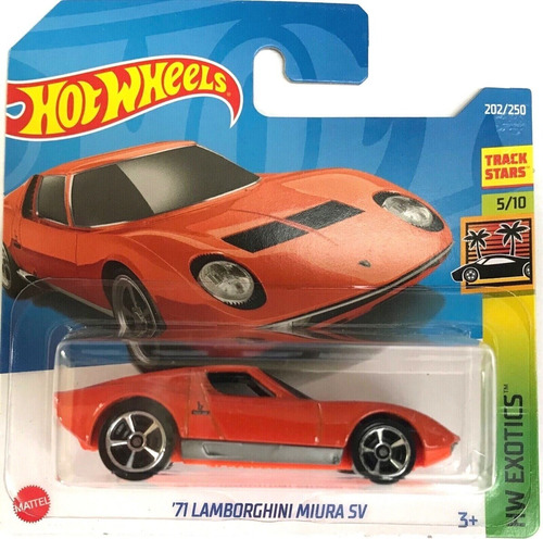 Hot Wheels Carro Lamborghini Miura Sv 1971 Original