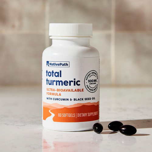 Nativepath Cúrcuma Curcumina Y Aceite Semilla Negra 60 Caps