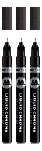 Molotow Marcador Cromo Liquido Tinta Especial Para Efecto 3