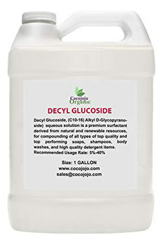 Gel Para Baño Y Ducha - Surfactante Natural Decyl Glucoside 