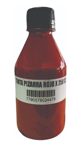 Tinta Roja Para Marcadores De Pizarra X 250 Cc Trabi 1/4 L.