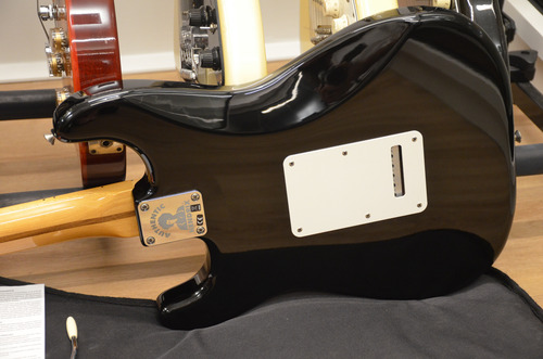 Guitarra Fender Stratocaster Jimi Hendrix (ñ Standard) Destro Preto Maple (Usado)