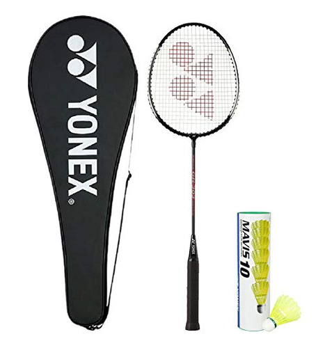 Yonex Gr 303 Raqueta De Aluminio Badminton Con Cubierta Comp