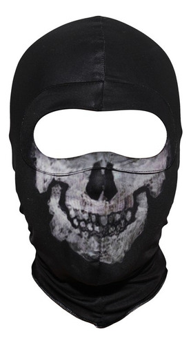 Visera De Jersey Cortavientos Para Hombre De Calavera