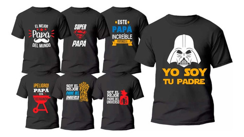 32 Plantillas Playera Delantal Dia Del Padre Eps Vector