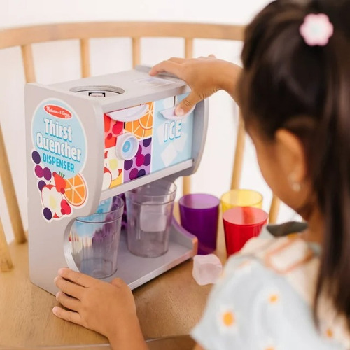 Melissa & Doug Dispensador De Bebidas De Madera