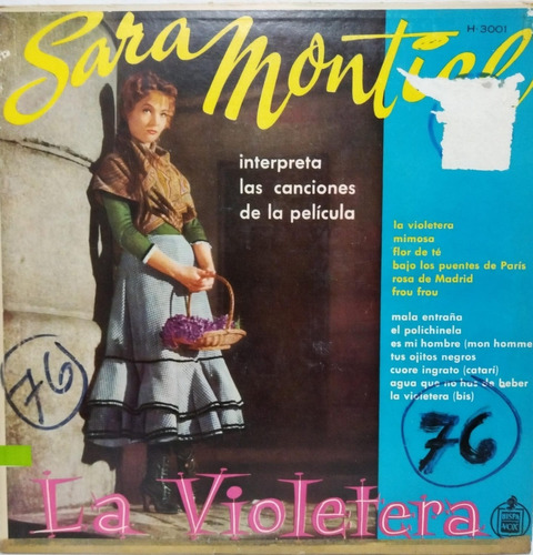 Sara Montiel  Canciones De La Película  La Violetera  Lp