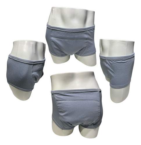 Roupa Íntima Geriátrica Unisex Segura Escapes Urina 2un Chcz Tamanho G