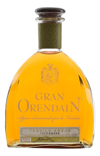 Paquete De 3 Tequila Gran Orendain Añejo Mini 50 Ml