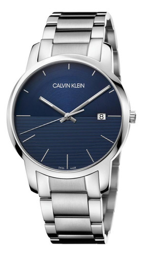 Relógio Masculino Calvin Klein City Aço Prata K2g2g14q