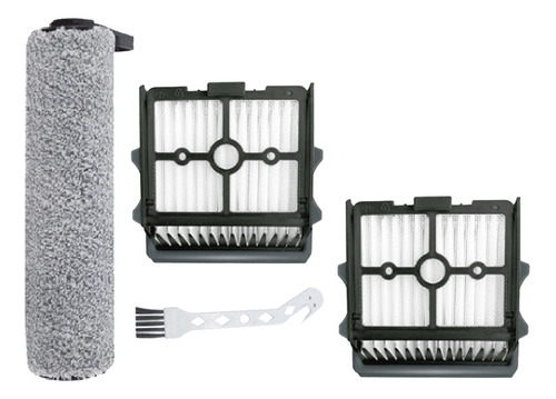 4 Unidades Para Aspiradora Floor One S5 Combo Filter Roller