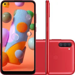 Comprar Smartphone Samsung Galaxy A11 Tl 6.4 64gb 3gb Ram Vermelho no Mercado Livre