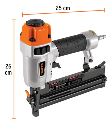 Clavadora Y Engrapadora Neumática Profesional Truper 100779