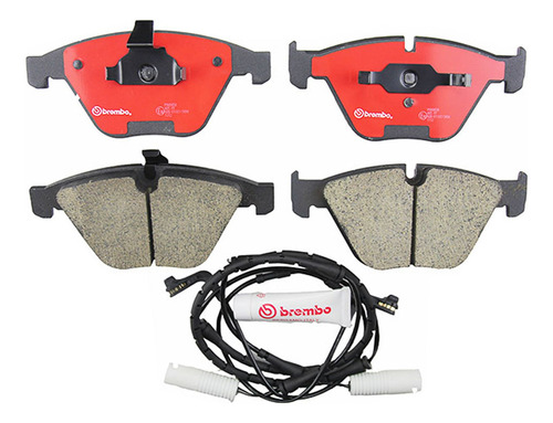 Kit Pastilha Sensor Dianteiro Brembo Bmw X1 - 2010-2014 E84