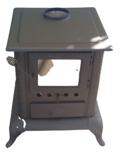 Calenton Chimenea Menonita Vidrio Con Fierro Vaciado Cn06